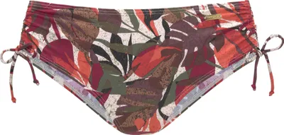 Produktbild von LASCANA Bikini-Hose Ava rot bedruckt Größe 38