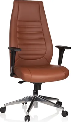 Produktbild von hjh OFFICE Profi Chefsessel VITORO Ergonomischer Bürostuhl mit Armlehnen (höhenverstellbar) Kunstleder Drehstuhl für Büro, Zuhause