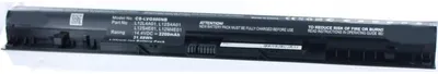 Produktbild von Akku für Olympus L12M4A02 Li-Ion 14,4 Volt 2200 mAh schwarz.