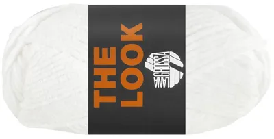 Produktbild von Lana Grossa THE LOOK 100 g samtig weiches und stabiles Chenillegarn 120 m Farbe 010 - Weiß