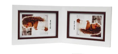 Immagine prodotto di GALLERY multi cornice CBL246 per foto 10x15 cm DOPPIO orizzontale/ orizzontale