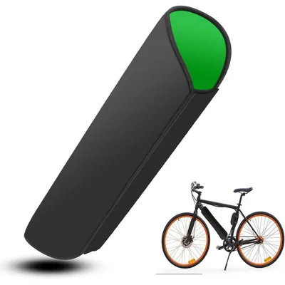 Productafbeelding van Beschermhoes voor e-bike accu, 28 cm of 34 cm omtrek, met geïntegreerde bevestiging