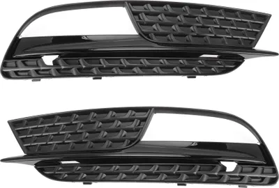 Produktbild von Nebelscheinwerfergrill Nr. 8T0807681H/8T0807682H 51,5 cm x 13 cm Frontstoßstangen-Nebelscheinwerferabdeckungen für Audi A5 2013-2017 ABS Schwarz