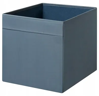 Produktbild von IKEA DRONA Aufbewahrungsbox faltbar blau Kallax-Einsatz