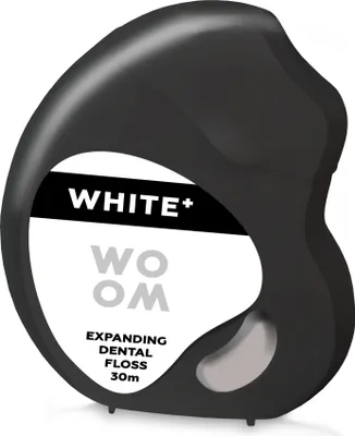 Immagine prodotto di WOOM Filo interdentale espandibile 30 m al gusto di menta ed eucalipto