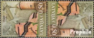 Produktbild von Briefmarken Lettland 2014 Mi 914K (kompl.Ausg.) Kehrdruckpaar postfrisch Turaida