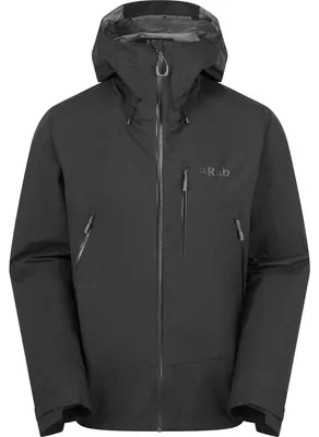 Produktbild von Rab Herren Outdoorjacke Downpour Mountain Jacket Schwarz XXL