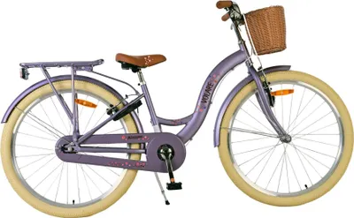 Produktbild von Volare Blossom Kinderfahrrad - Mädchen - 26 Zoll - Lila - Zwei Handbremsen