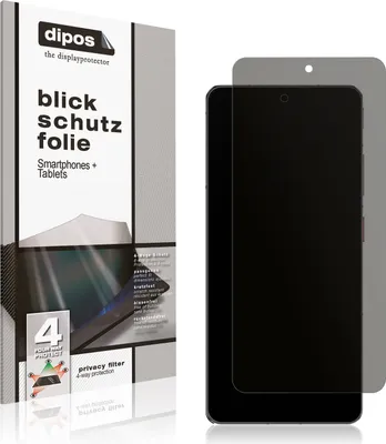 Produktbild von Blickschutzfolie für Nubia Z60s Pro matt Schutzfolie Folie Display Schutz dipos