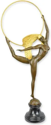 Productafbeelding van Bronzen Beeld Van Een Hoepeldanser
