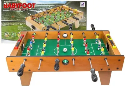 Produktbild von Lean Toys Tischkicker 70 cm mit Stahlstangen und 2 Bällen