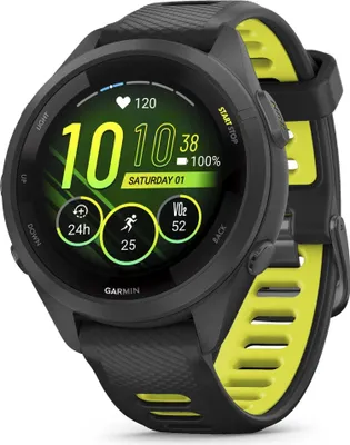 Produktbild von Garmin Forerunner 265S - 2,79 cm (1.1") - AMOLED - Touchscreen - 8 GB - GPS - 39 g