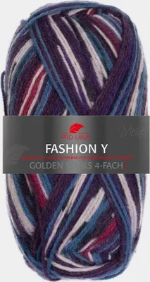 Produktbild von Pro Lana - Fashion Y Golden Socks 4-fach 0S20