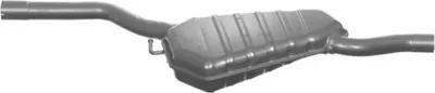 Produktbild von VEGAZ AS-173 Mittelschalldämpfer Schalldämpfer für AUDI A4 Limousine (8D2, B5) A4 Avant (8D5, B5)