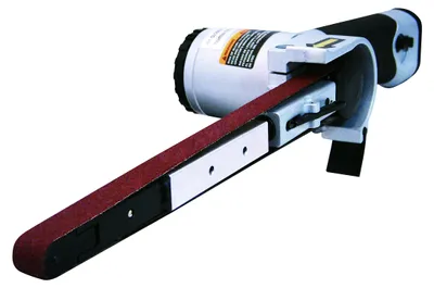 Productafbeelding van Pneumatische bandschuurmachine, 1/2" x 18", met 3 schuurbanden