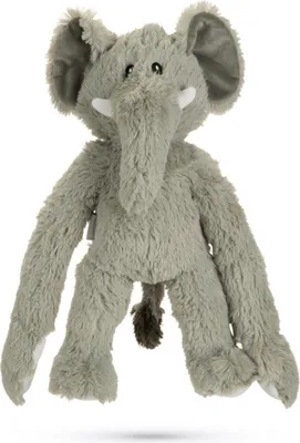 Immagine prodotto di Giocattolo per cani Beeztees in peluche senza squeaker, motivo: elefante James 40 cm  40 cm