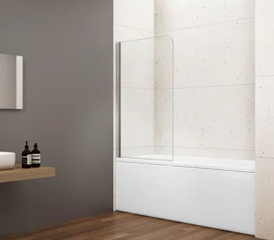 Produktbild von Gelco LORO Wannenabtrennung 750mm, Klarglas