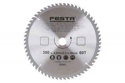 Immagine prodotto di Lama per sega FESTA SK 300/3.2/30mm 60T