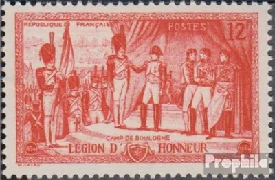 Produktbild von Briefmarken Frankreich 1954 Mi 1023 (kompl.Ausg.) postfrisch Ehrenlegion
