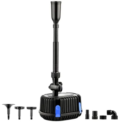Produktbild von MIAJARD Springbrunnenpumpe außen 2500L/H Teichpumpe Wasserspielpumpe für Gärten, Teich, Brunnen 45W
