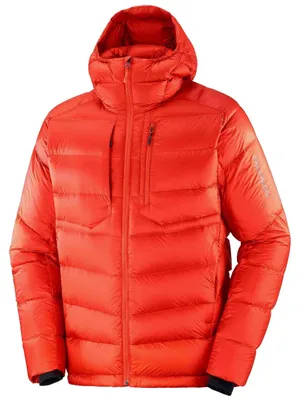Obrázek produktu pro Bunda Salomon Elixir Ultra Down s kapucí, oranžová, unisex