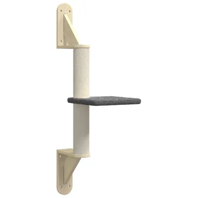 Obrázek produktu pro Škrabadlo s nástěnným škrabadlem Tmavě šedé 85,5 cm