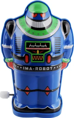 Produktbild von Roboter Tin Bots blau Roboter Blechroboter