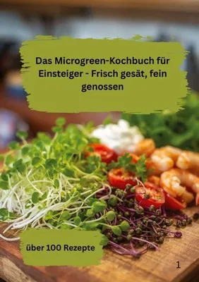 Produktbild von Das Microgreen-Kochbuch für Einsteiger