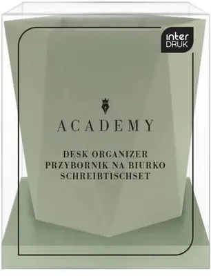 Obrázek produktu pro Organizér na psací stůl Academy, zelený - INTERDRUK