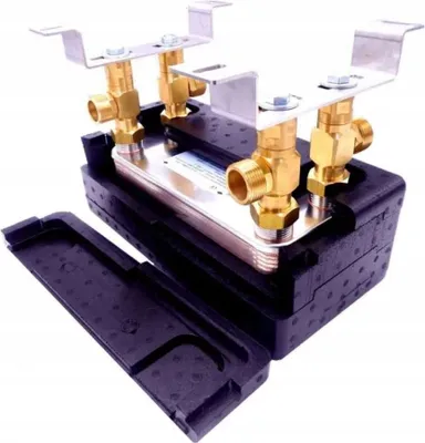 Produktbild von Wärmetauscher 30 Platten max 65 kW, 12 m3/h, 30 bar Ba-32-30 Satz Plattenwärmetauscher Heizung Plattenwärmetauscher aus Edelstahl als Wärmeüberträger