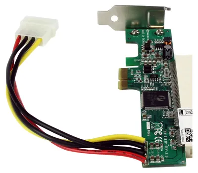 Obrázok produktu pre StarTech.com PEX1PCI1, Pcie, PCI 32-bit, Červená, CE, FC, ROHS, PERICOM PI7C9X110BNBE, 0 - 85 °C