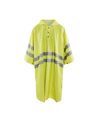 Produktbild von Blaklader 430820003300L/XL Regen Poncho, Level 1, High Vis Gelb, Größe L/XL