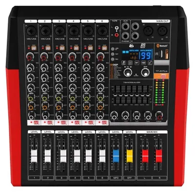 Productafbeelding van Mengpaneel, 6 kanalen, 99 DSP-effecten, TF-600