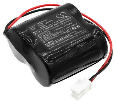 Image de TECHTEK Batterie compatible avec [Zumtobel] 00072883, 0072883, 59 004 665, 9008709501379 remplace 249Cx2