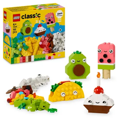 Obrázek produktu pro LEGO Classic Kreativní jídlo, Sada na stavění, 4 rok/roky, Plast, 150 kusů, 181 g