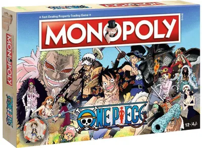Immagine prodotto di Winning Moves One Piece Monopoly, Gioco da tavolo, Festa, 12 anni, Gioco in famiglia