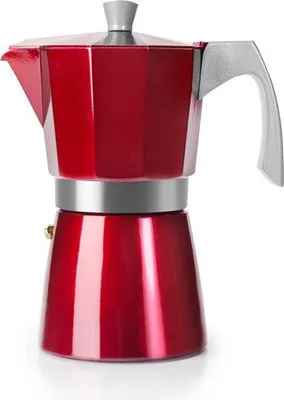 Zdjęcie produktu dla Ibili 623212, Ekspres do kawy na szaszetki, 0,6 l, Czerwony, 12 kub., 1 szt.