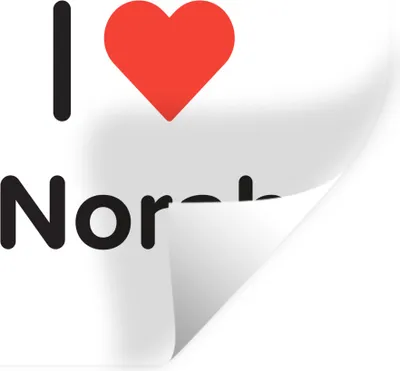 Produktbild von MuchoWow® Wandtattoo Wandsticker Wandaufkleber Ich liebe - Norah - Mädchen 100x100 cm Selbstklebend und Repositionierbar - Wierderverwendbar - Selbstklebend