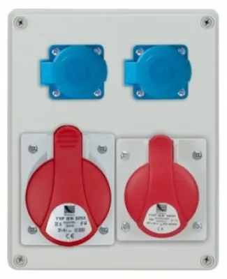 Zdjęcie produktu dla CB Elektro Rozdzielnica R-BOX 240 (1x16A/5, 1x32A/5, 2x250V) (PAWBOL)
