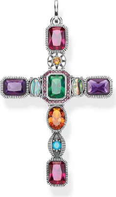 Image de Thomas Sabo - PE859-294-7 - Pendentifs - Femme - Argent 925 noirci - Croix