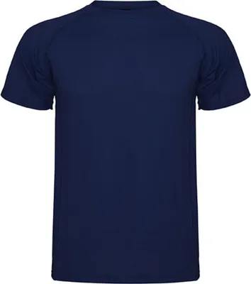 Produktbild von Roly CA0425 | Herren Montecarlo T-Shirt, Piqué - Farbe: Navy Blue 55 - Größe: 3XL