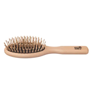 Image de Brosse en bois - picots arrondis en hêtre 17,5cm