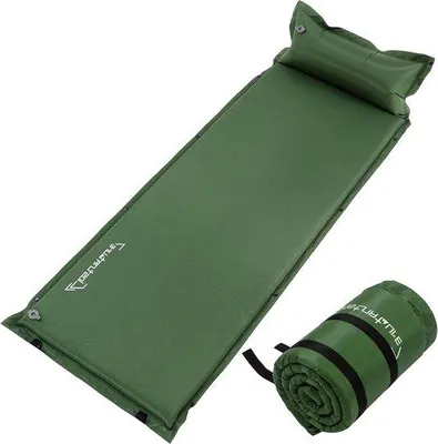 Produktbild von Famanu Schlafmatte Selbstaufblasend - 3,8 cm Dick - Outdoor Luftmatratze für Camping und Wandern