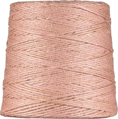 Produktbild von Juteschnur Rosa, 500 m, 2 mm, 1 kg, Jutegarn für Häkeln, Makramee, Garten