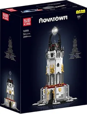 Produktbild von Mould King® 16055 Mittelalterlicher Leuchtturm ink