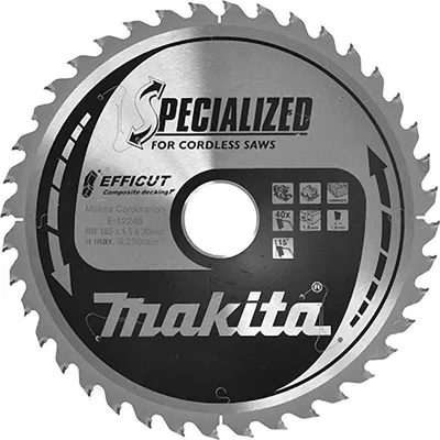 Produktbild von Kreissägeblatt EFFICUT E-12245, Ø 185mm, 40Z
