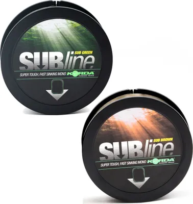 Produktbild von Korda SUBline Brown 1000m 0.43 mm  20 lbs