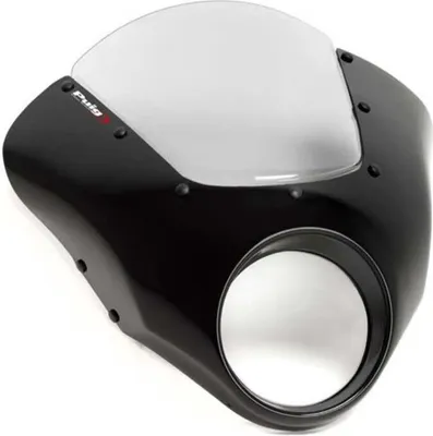 Image de Ecran transparent semi-fumé PUIG pour Honda rebel