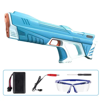 Image de Pistolet à eau électrique, jouet avec une portée de 8 à 10 mètres, jouet d'été