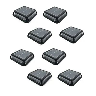 Produktbild von Set Aus 8 Quadratischen Solarleuchtfeuern QUADRY d12cm